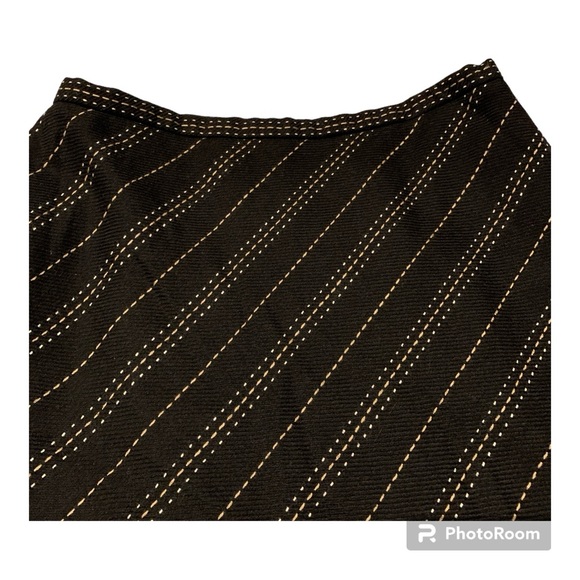 Talbots Petites Black Wool Boot Length Skirt/SZ 14 - Picture 6 of 9